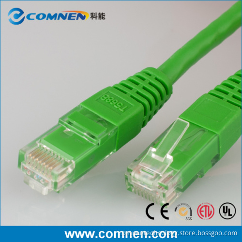 24awg bare copper utp cat6 pure copper patch cord